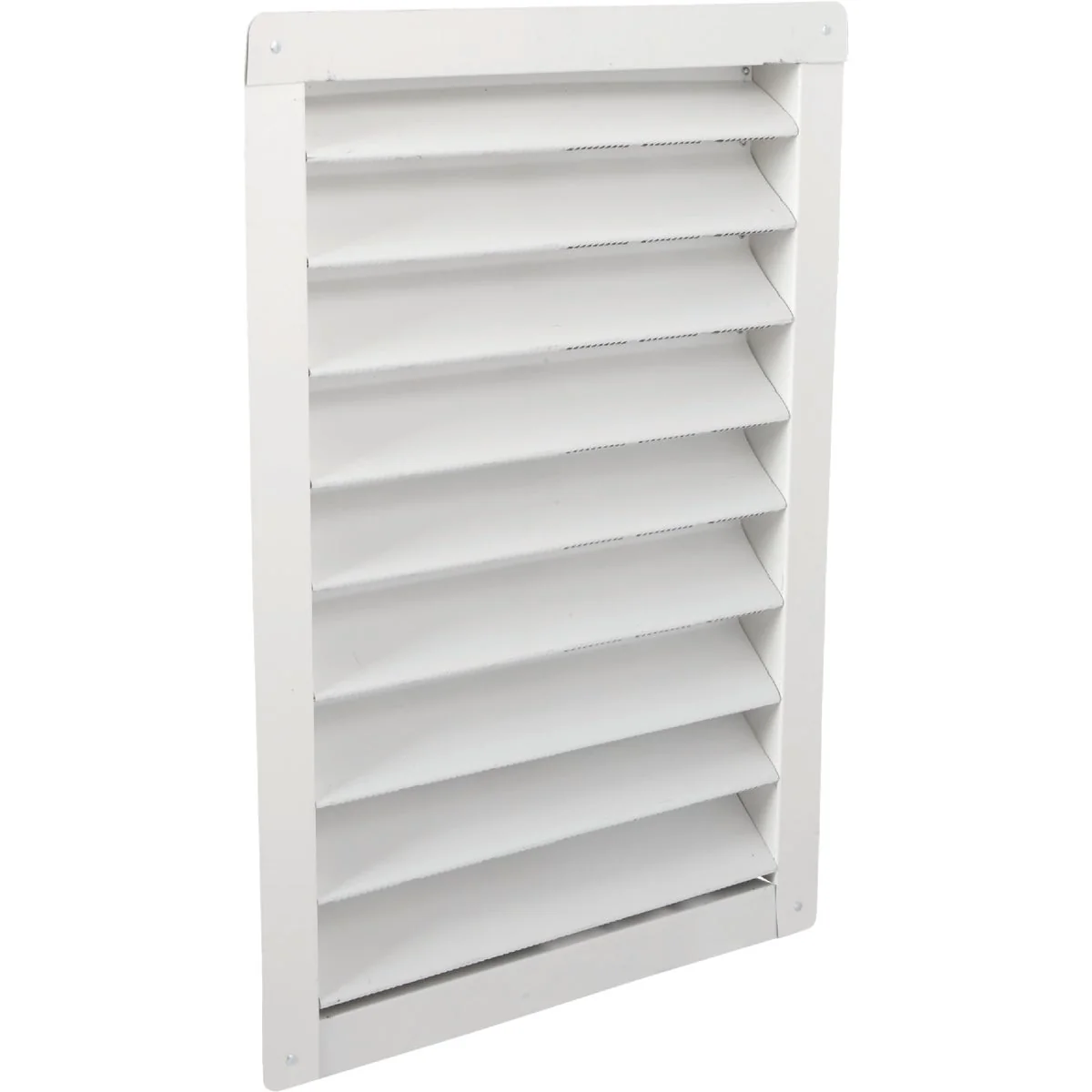 Trusted Air Vent 12 x 18 Rectangular White Gable Attic Vent Pure