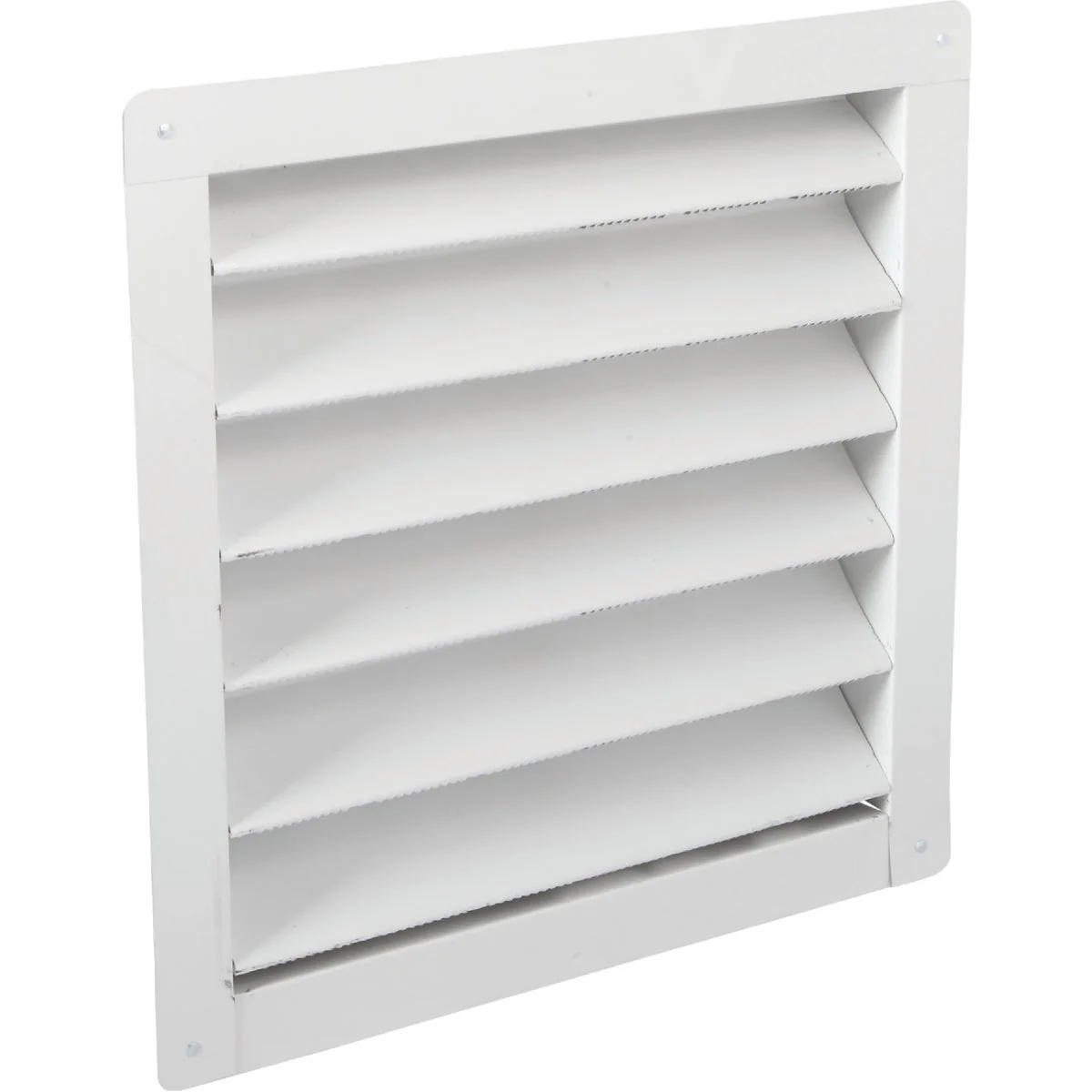 Durable Air Vent 12 x 12 Square White Gable Attic Vent Sophisticated