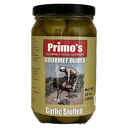 Modern Primo’s Gourmet Garlic Stuffed Olives Sophisticated
