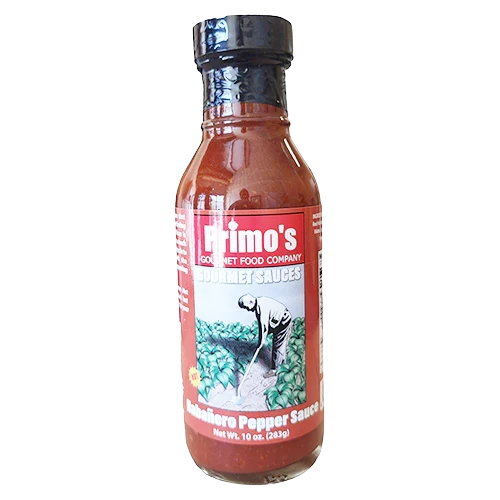 Solid Primo’s Gourmet Habanero Pepper Sauce Secure