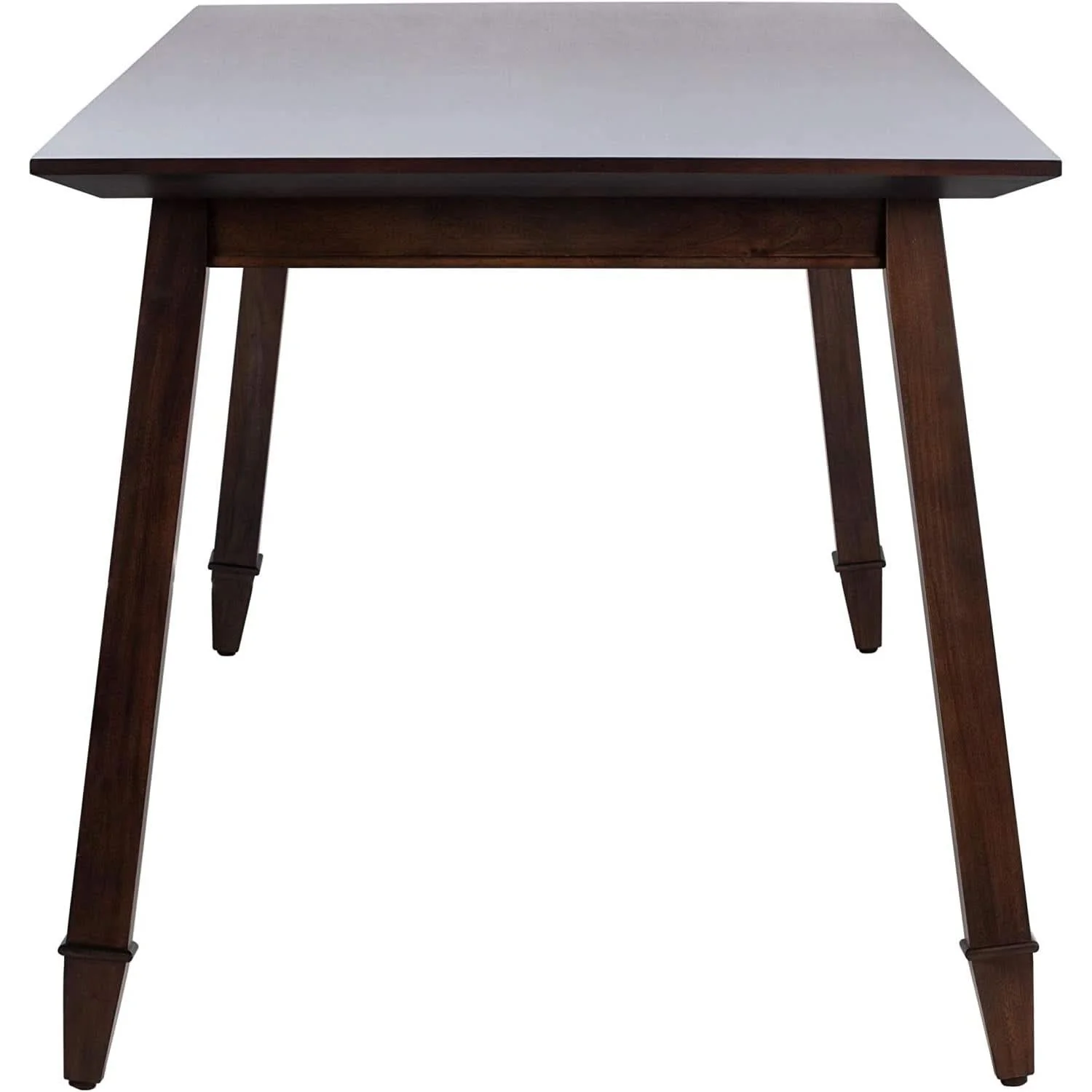 Official Brayson Walnut Rectangular Dining Table 67 Inch Wide Quality