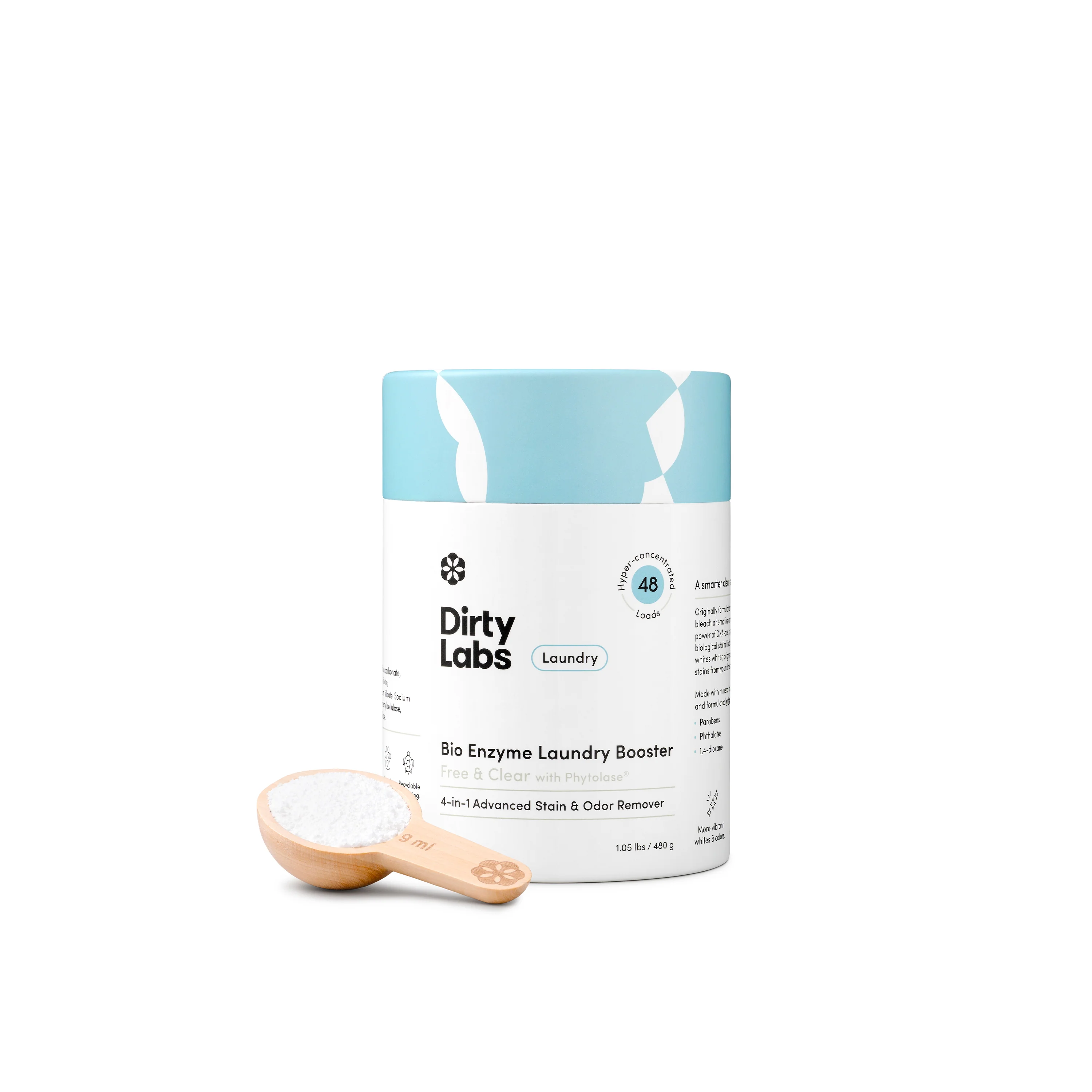 Reusable Dirty Labs Bio Enzyme Laundry Booster Relaxed