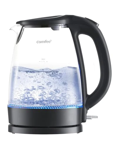 Crafted Glass Electric Kettle Luxury