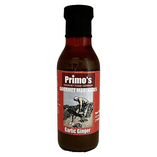 Traditional Primo’s Gourmet Garlic Ginger Marinade Powerful