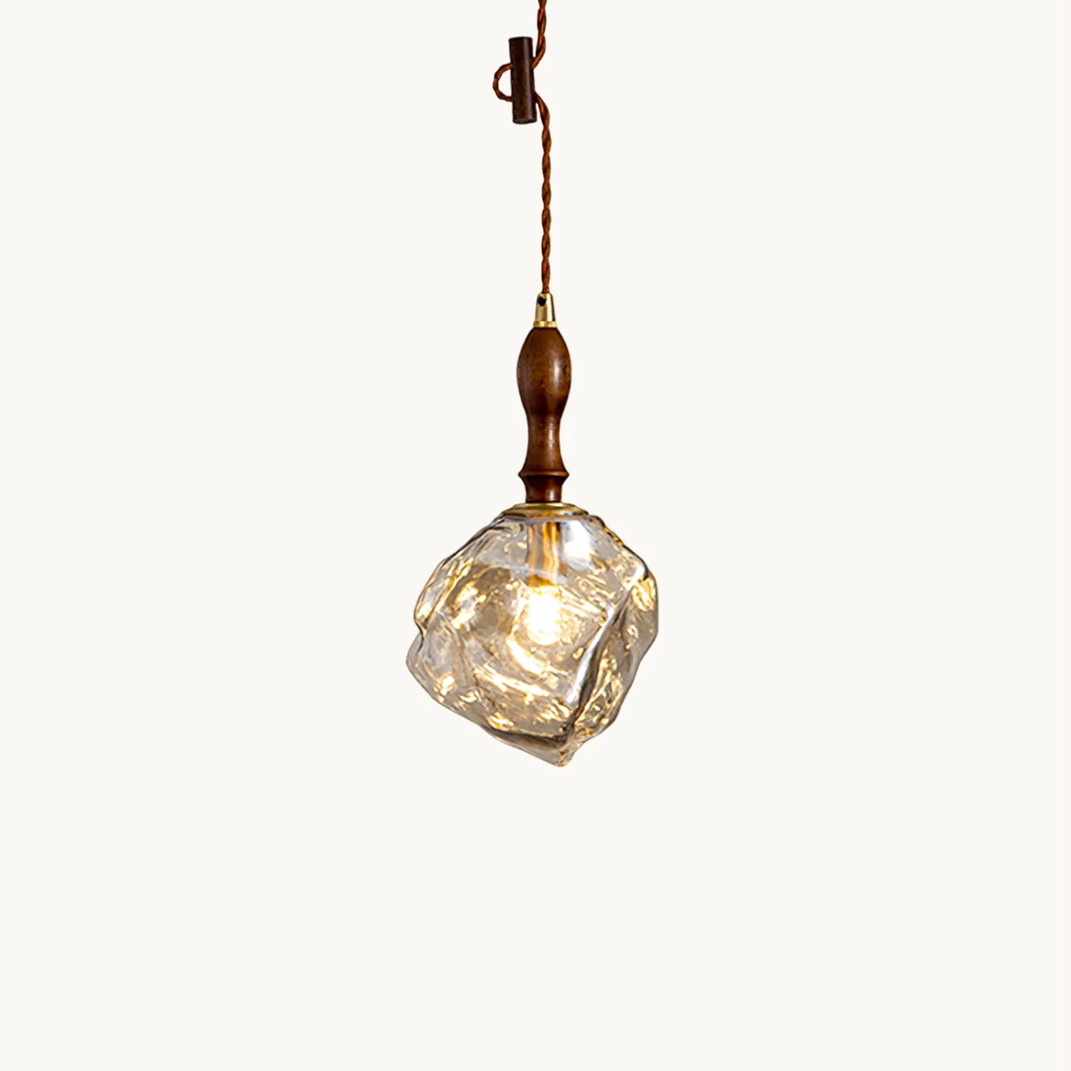 Optimized Irregular Ice Cube Pendant Light Traditional