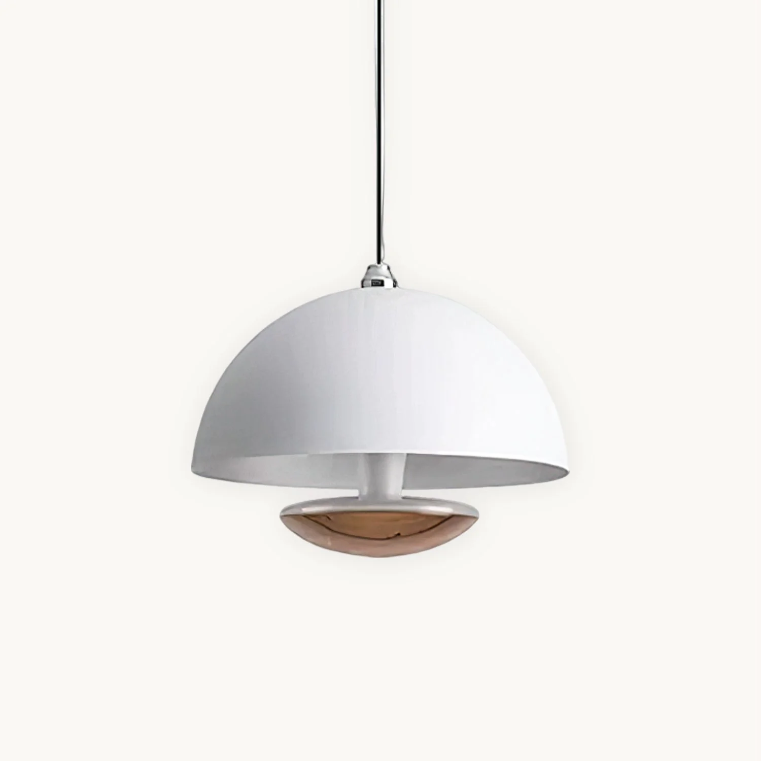 Verified Semi-Circular Bud Pendant Light Minimalist