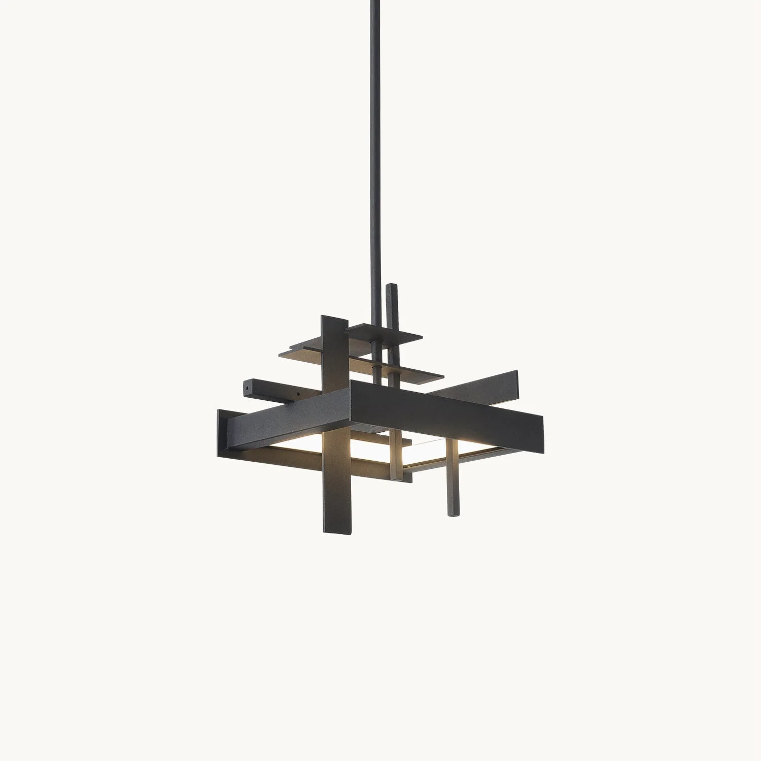 Contemporary Eithne Planar Pendant Light Green