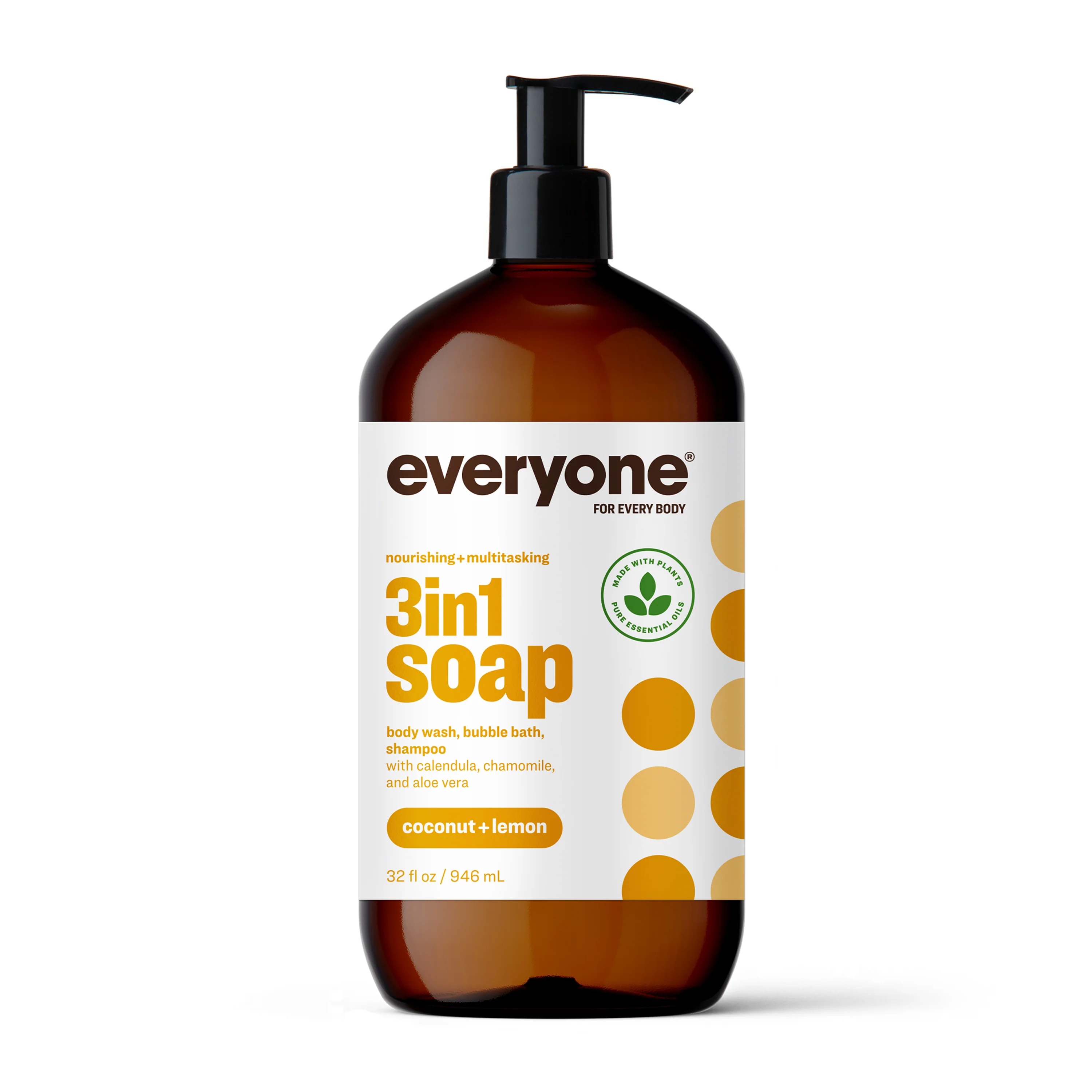 Prestigious Everyone 3in1 Soap Shampoo Bubble Bath Easy-to-Use