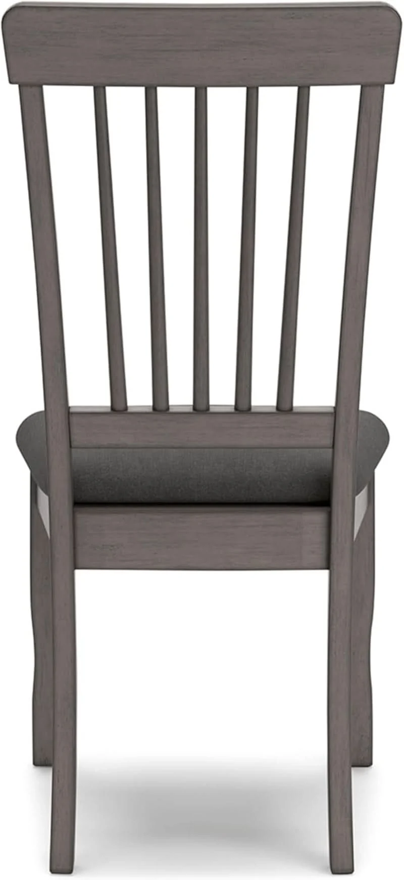 Recyclable Shullden Gray Spindle Back Dining Chairs Set Of 2 Comfortable