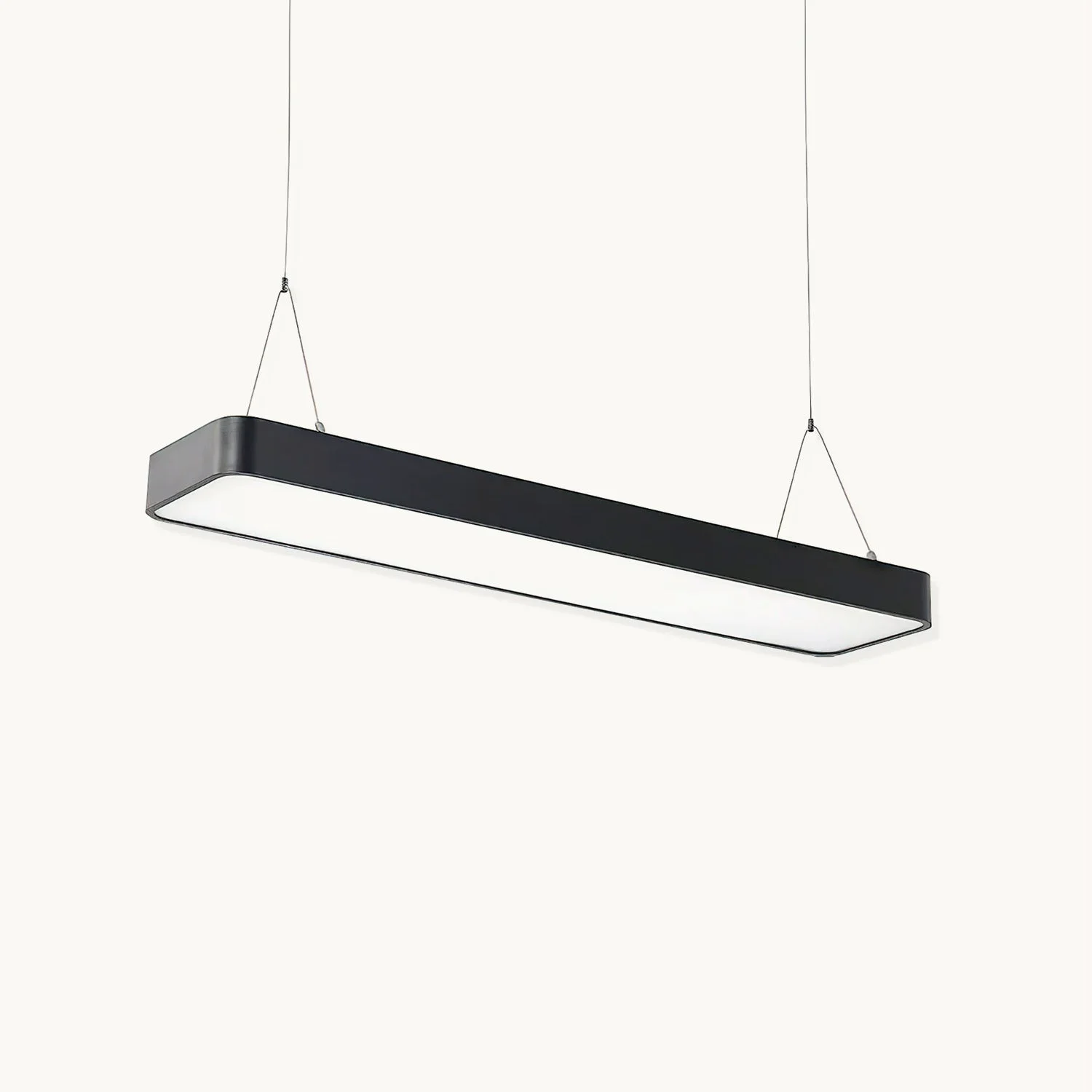 Powerful Modern LED Rectangular Office Pendant Light Expertly Made