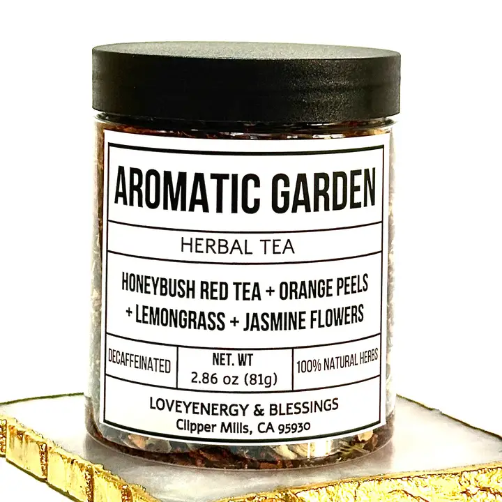 Green Aromatic Garden Handcrafted Herbal Tea Blend 2.09 oz Sophisticated