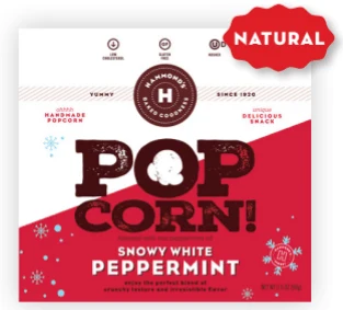 High-Quality Hammond’s Christmas White Chocolate Peppermint Popcorn 6 oz Verified