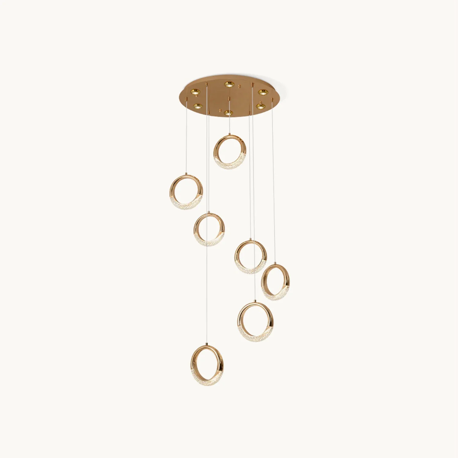 Carefully Designed Shiny Earrings Pendant Lamp Contemporary