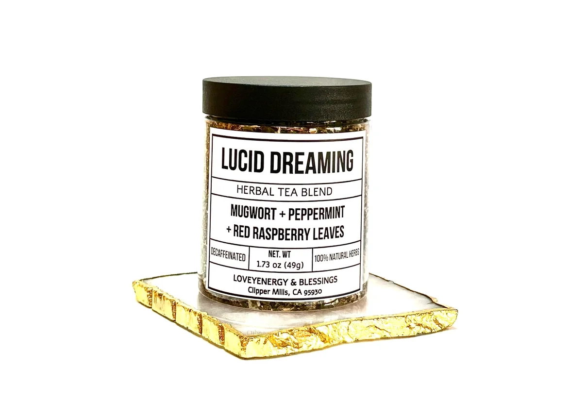 Fast Lucid Dreaming Handcrafted Herbal Tea Blend 1.73 oz High-Quality