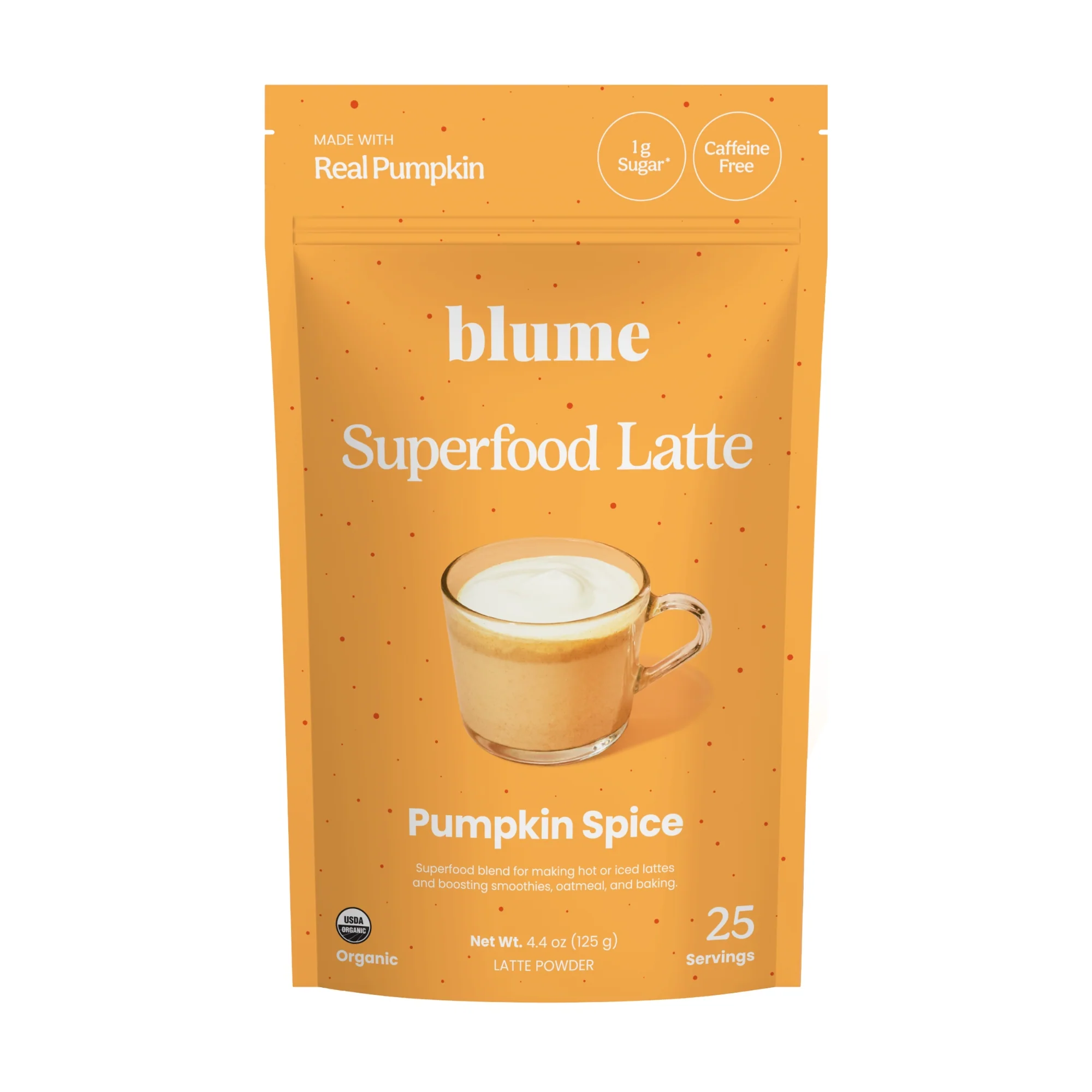 Unique blume Organic Pumpkin Spice Latte Powder Refined