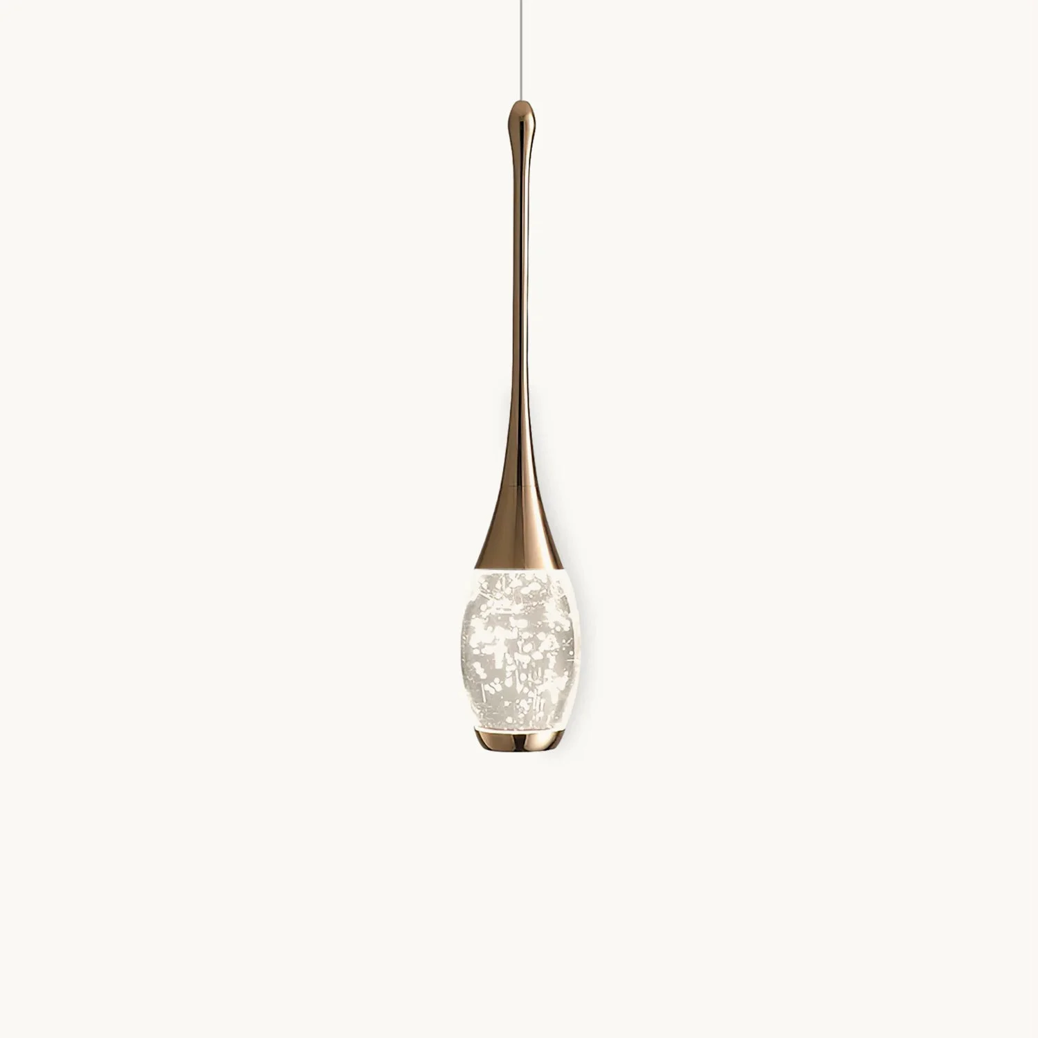 Sustainable Modern Crystal Pendant Lamp Practical
