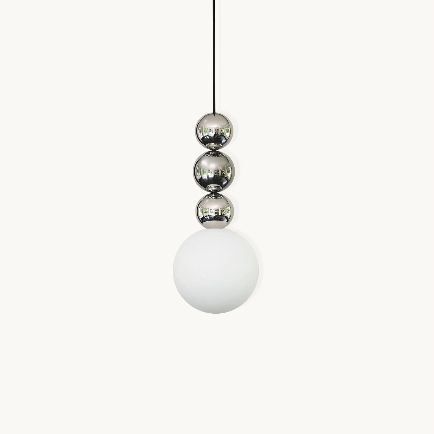 Powerful Creative Gourd Glass Pendant Lamp Green
