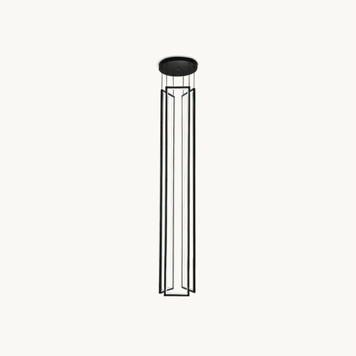 Dependable Revolving Door Pendant Light Detailed