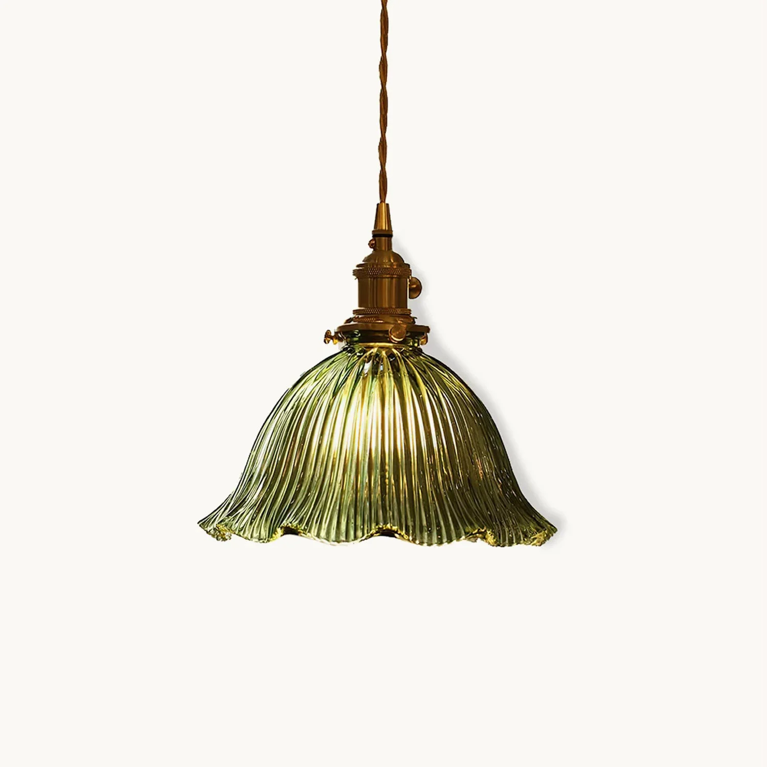Specialty Nordic Brass Glass Pendant Lamp High-Performance