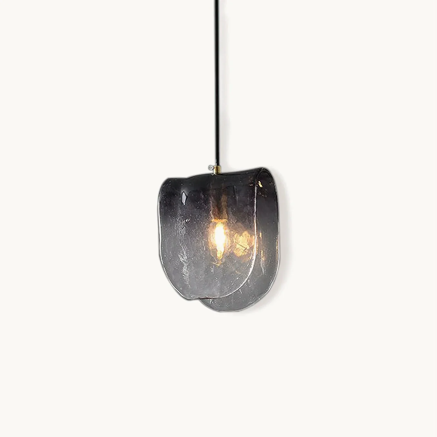Refined Postmodern Glass Pendant Lamp Traditional