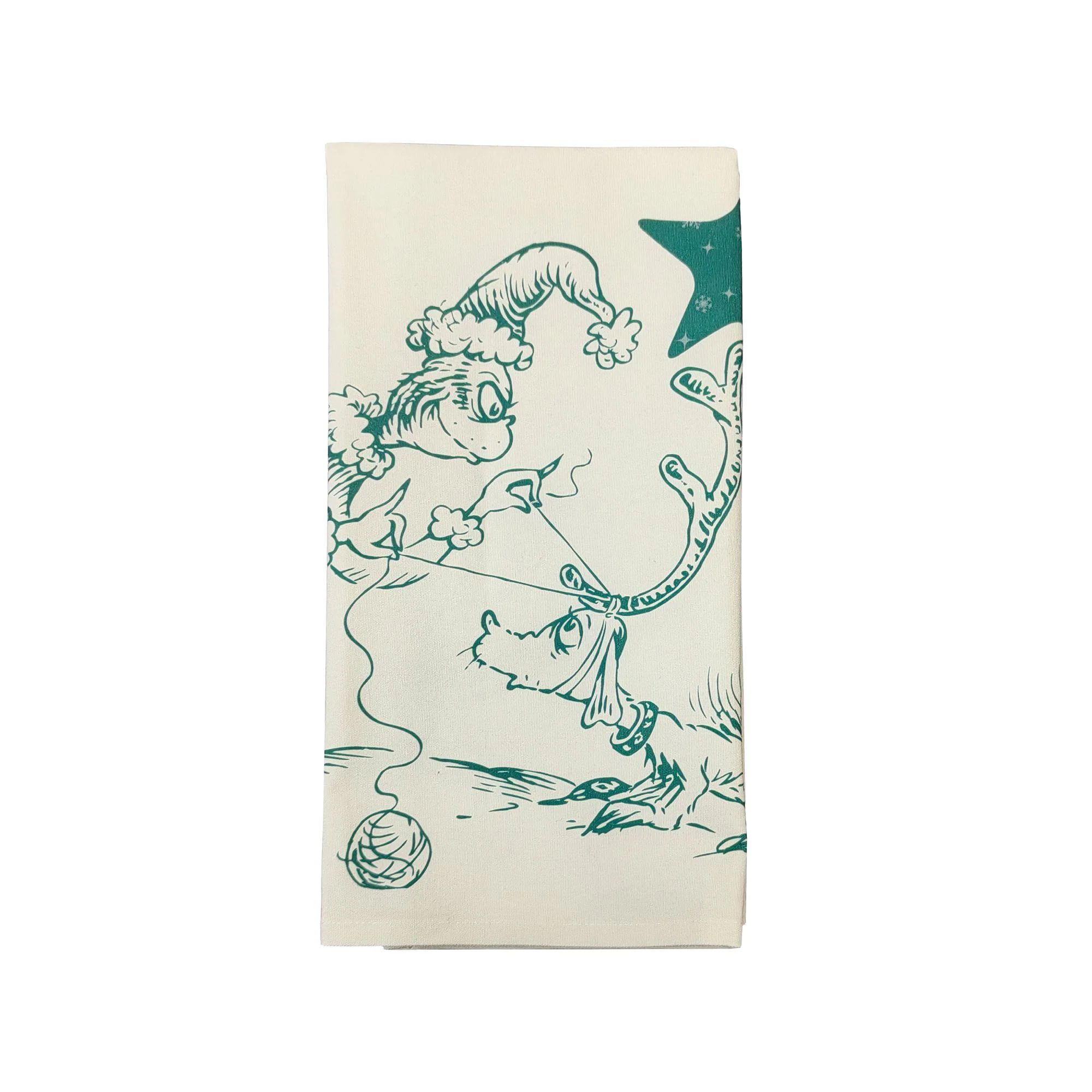 Official Max and Grinch Tea Towel Superior