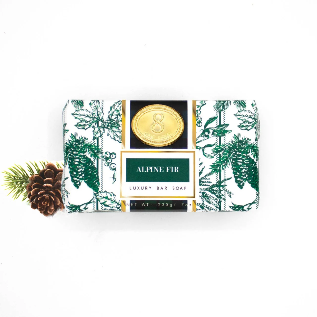 Unique Alpine Fir Wrapped Bar Soap 7oz Excellent