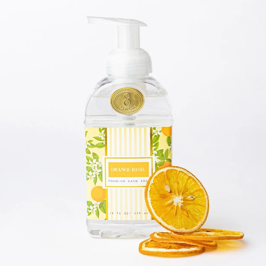 Sophisticated Orange Basil Foaming Hand Soap 15oz Consistent