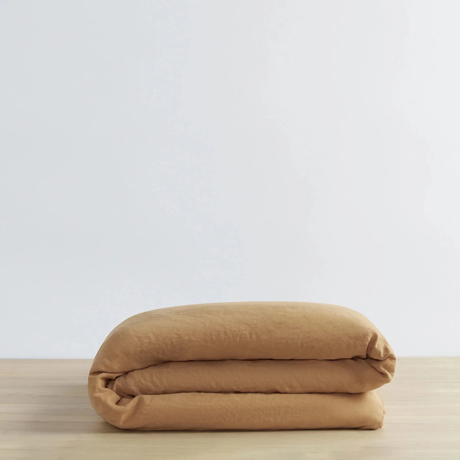 Easy-to-Use Linen Duvet Cover Sand Premium Material