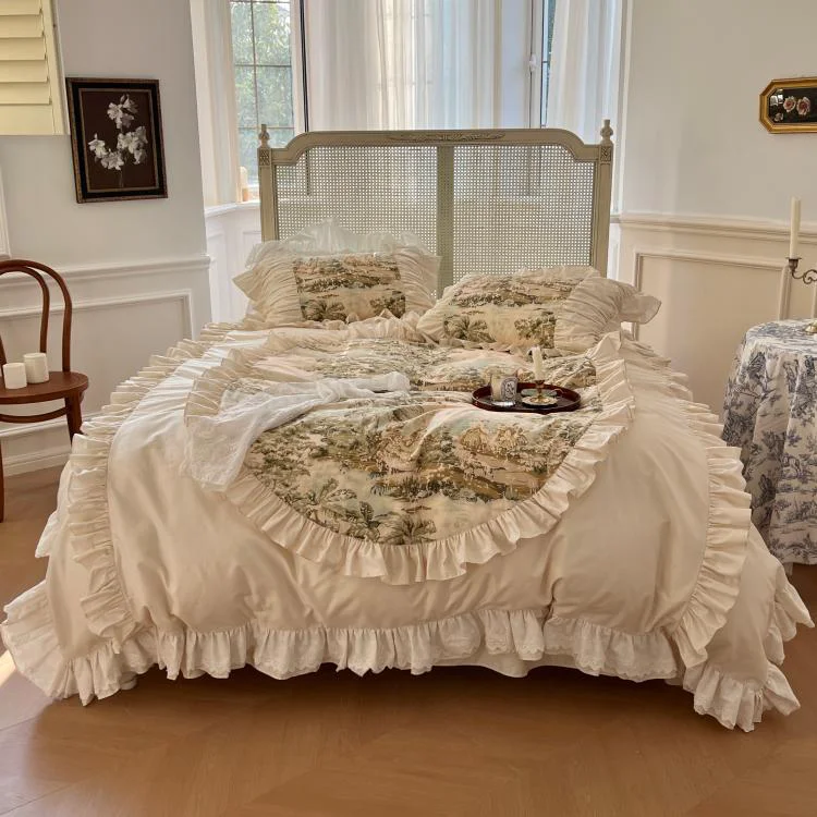 Artisan Nostalgic French Retro Bedding Set Trusted