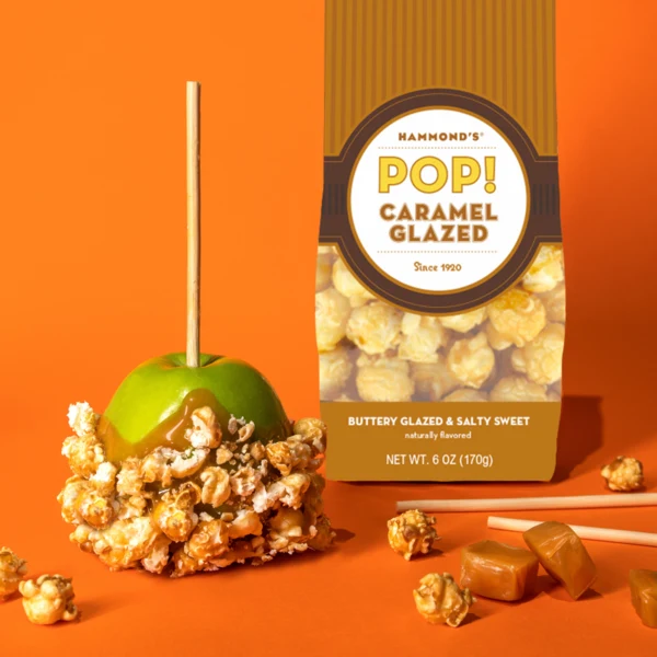 Effective Hammond’s Caramel Glazed Popcorn 6 oz Superior
