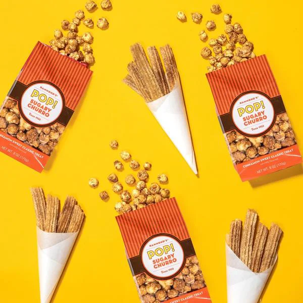Traditional Hammond’s Sugary Churro Popcorn 6 oz Easy-to-Use