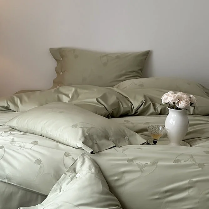 Healthy Water Colour Soft Bedding Set Convenient