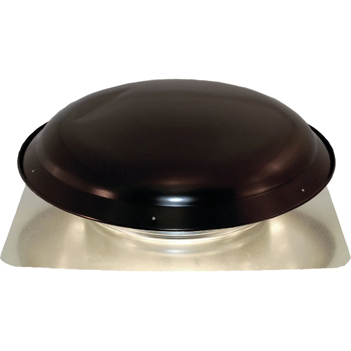 Top-Quality Ventamatic Cool Attic 15 Galvanized Steel Black Static Roof Mount Attic Vent Traditional