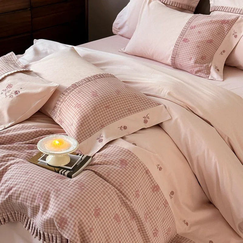 Trendy Rose Diary Bedding Set Comfortable