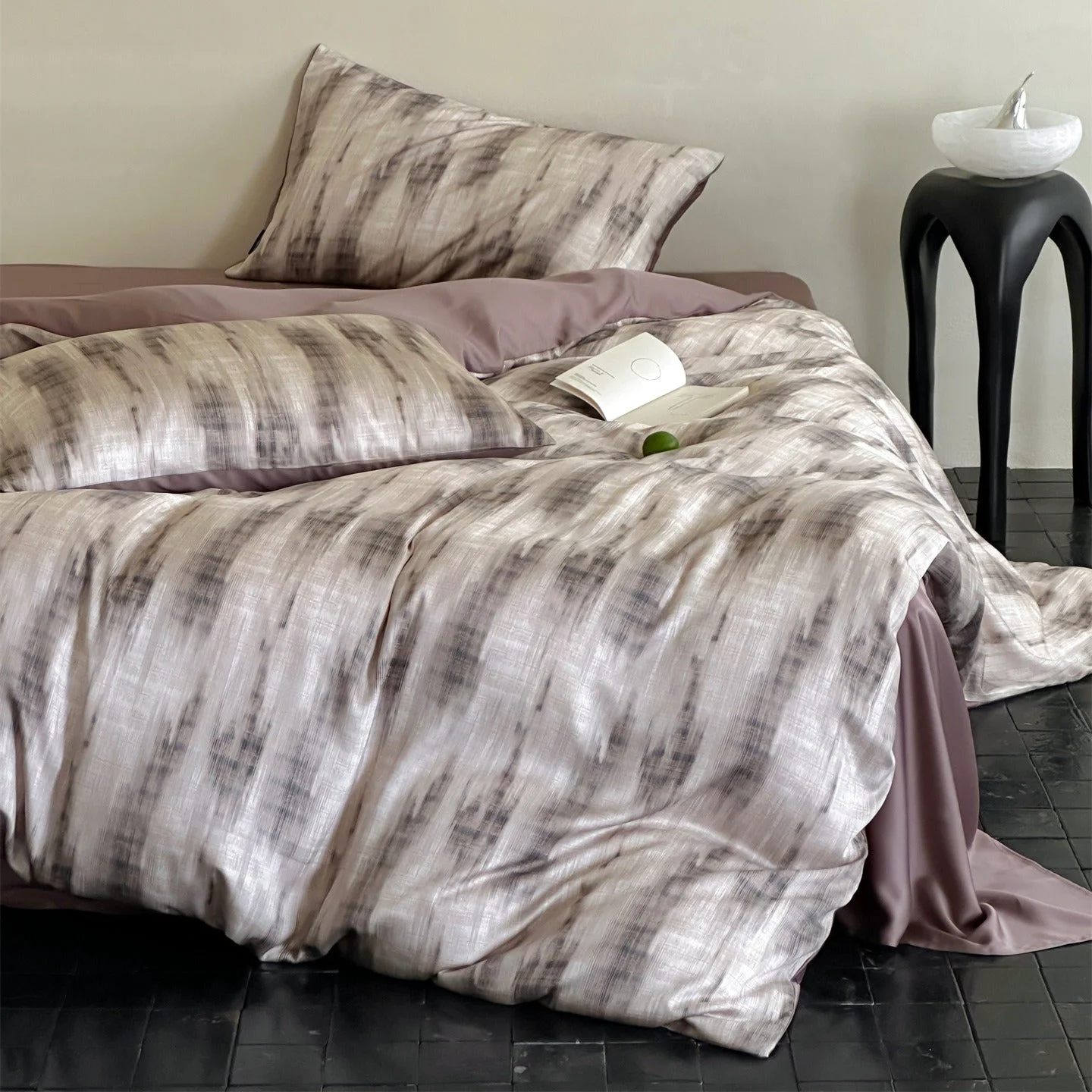 First-Class Hazy Tartan Bedding Set Quality