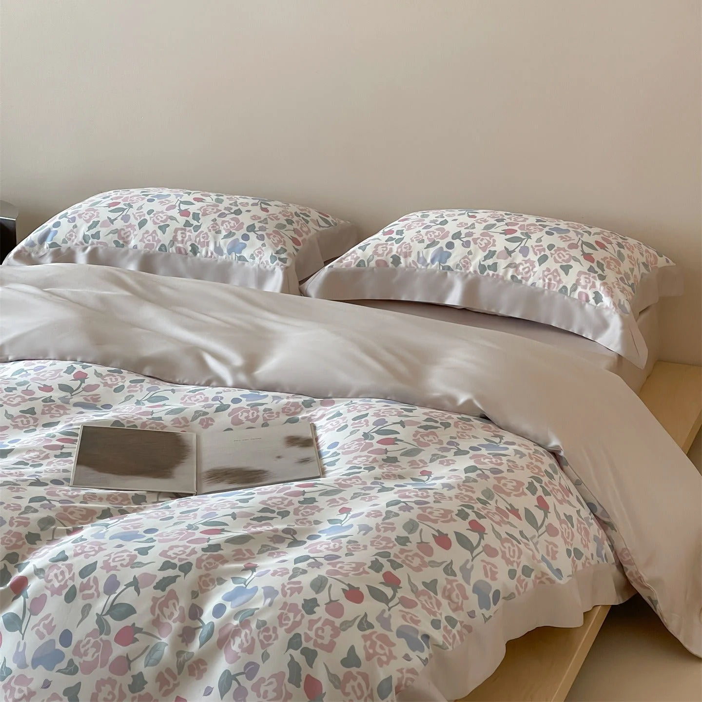 Pure Pastel Garden Bedding Set Easy-to-Use