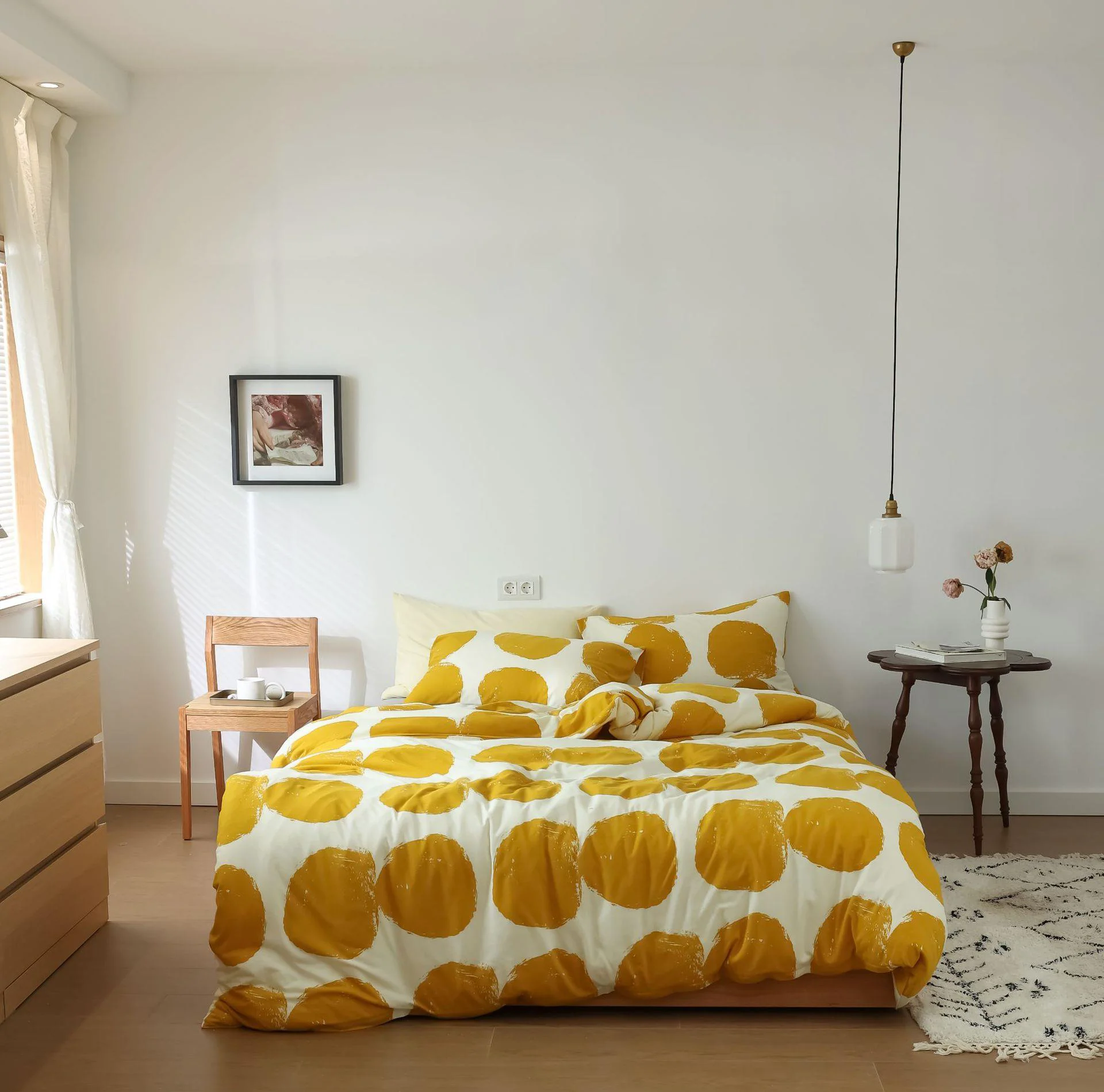 Outstanding Polka Dots Plus Bedding Set Enhanced