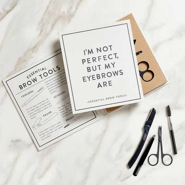 Easy-to-Use Eyebrows Set Book Box Luxury