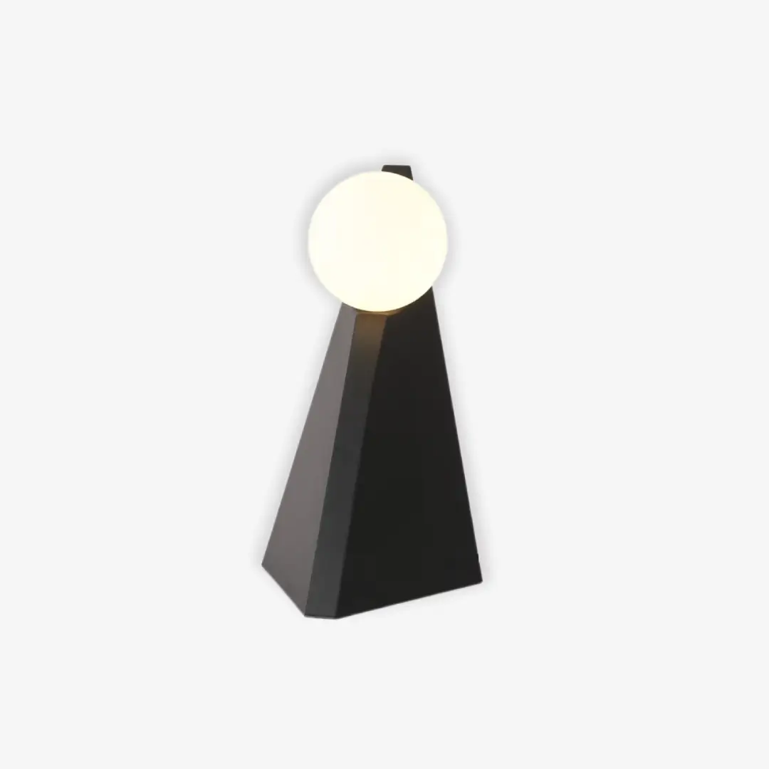 Excellent Triangular Tower Table Lamp Pure