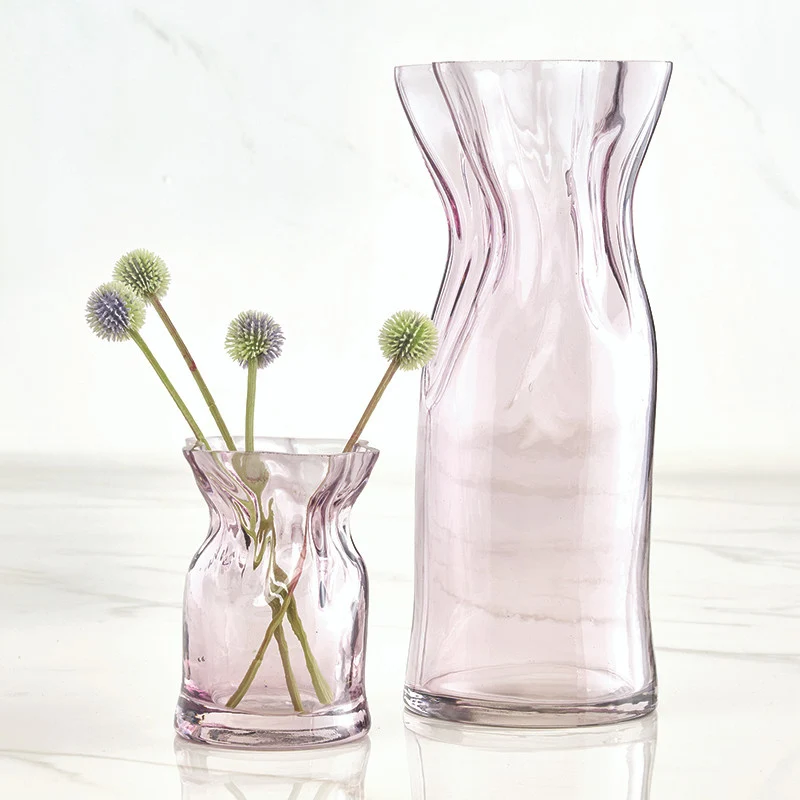 Innovative Luster Glass Cinched Vase Next-Generation