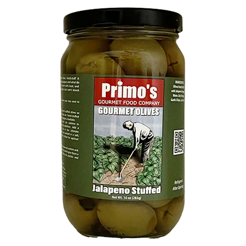 Enhanced Primo’s Gourmet Jalapeno Stuffed Olives Smooth