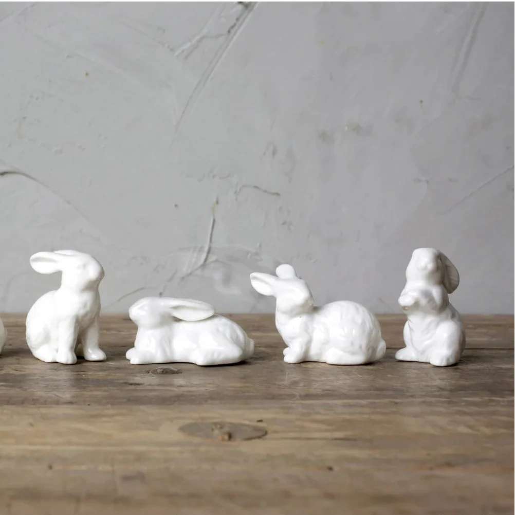 Comfortable Stoneware Bunnies Original