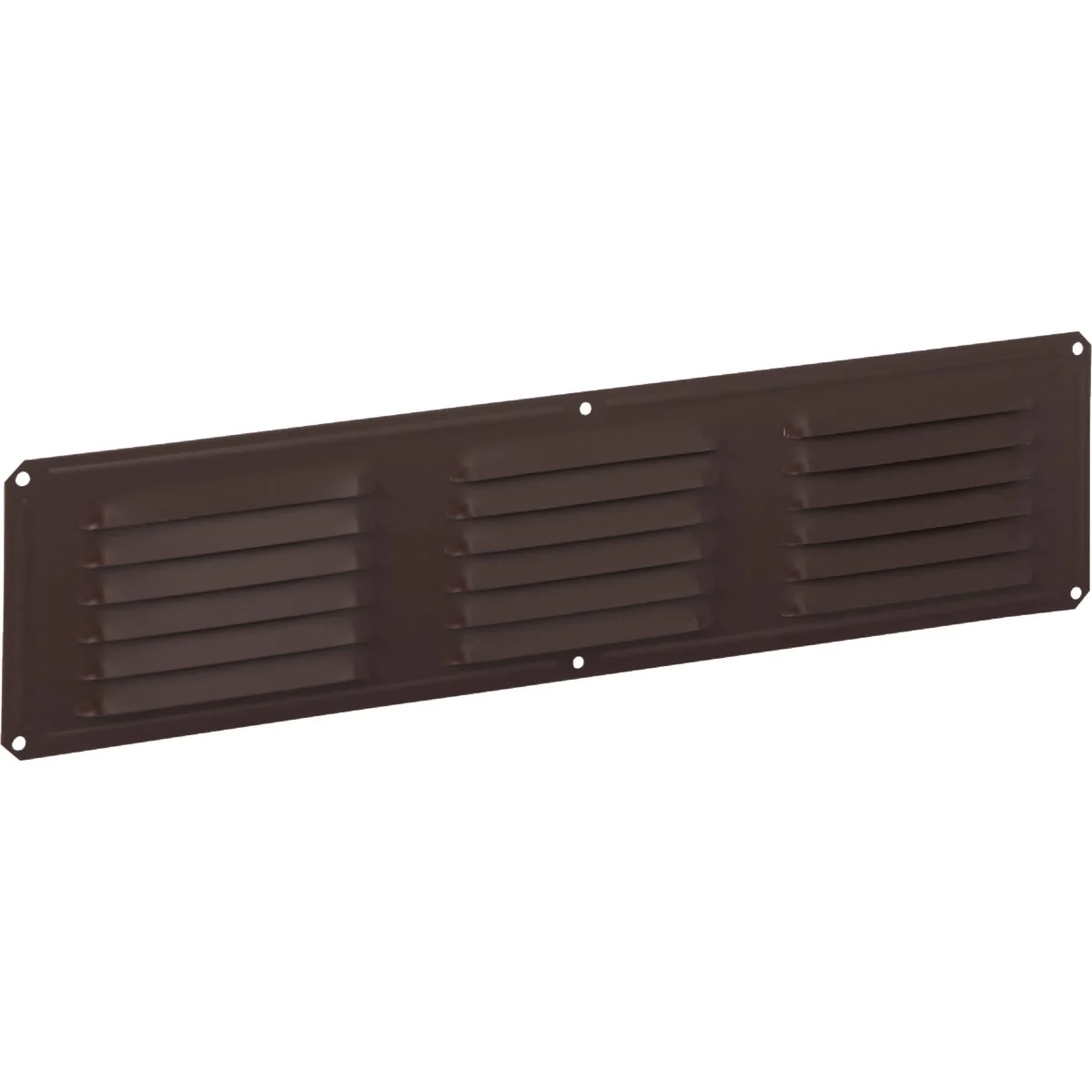 Green Air Vent 16 In. x 4 In. Brown Aluminum Under Eave Vent Verified