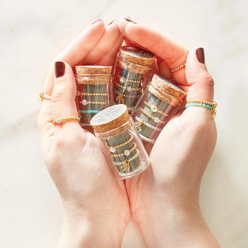 High-Performance Bling Stretch Ring Set Classic