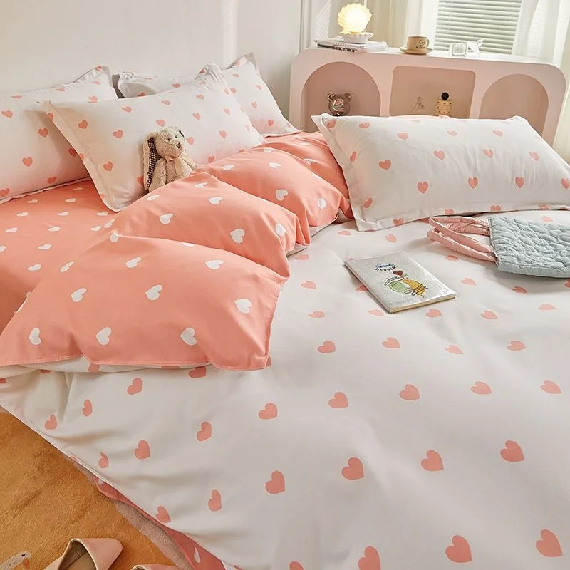 Professional Love Preppy Bedding Set Fast