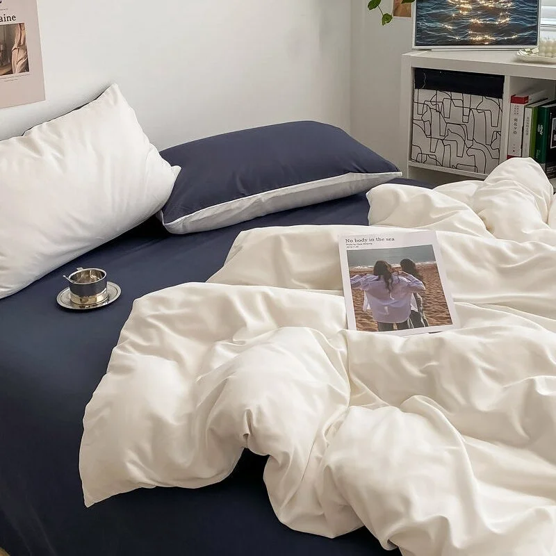 Artisan Dusty Shades Plain Bedding Set Superior