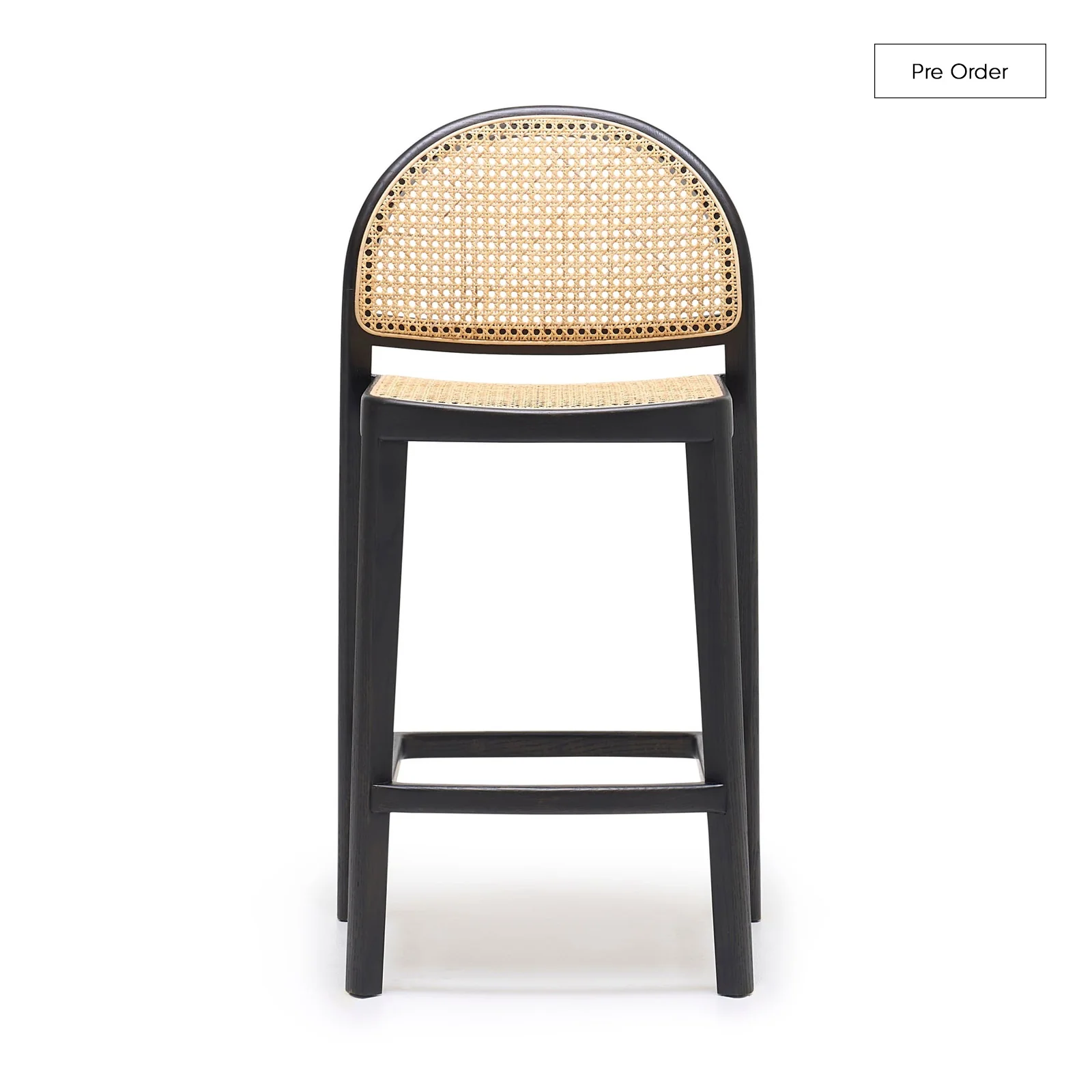 Organic Luk Rattan Counter Stool Bespoke Genuine