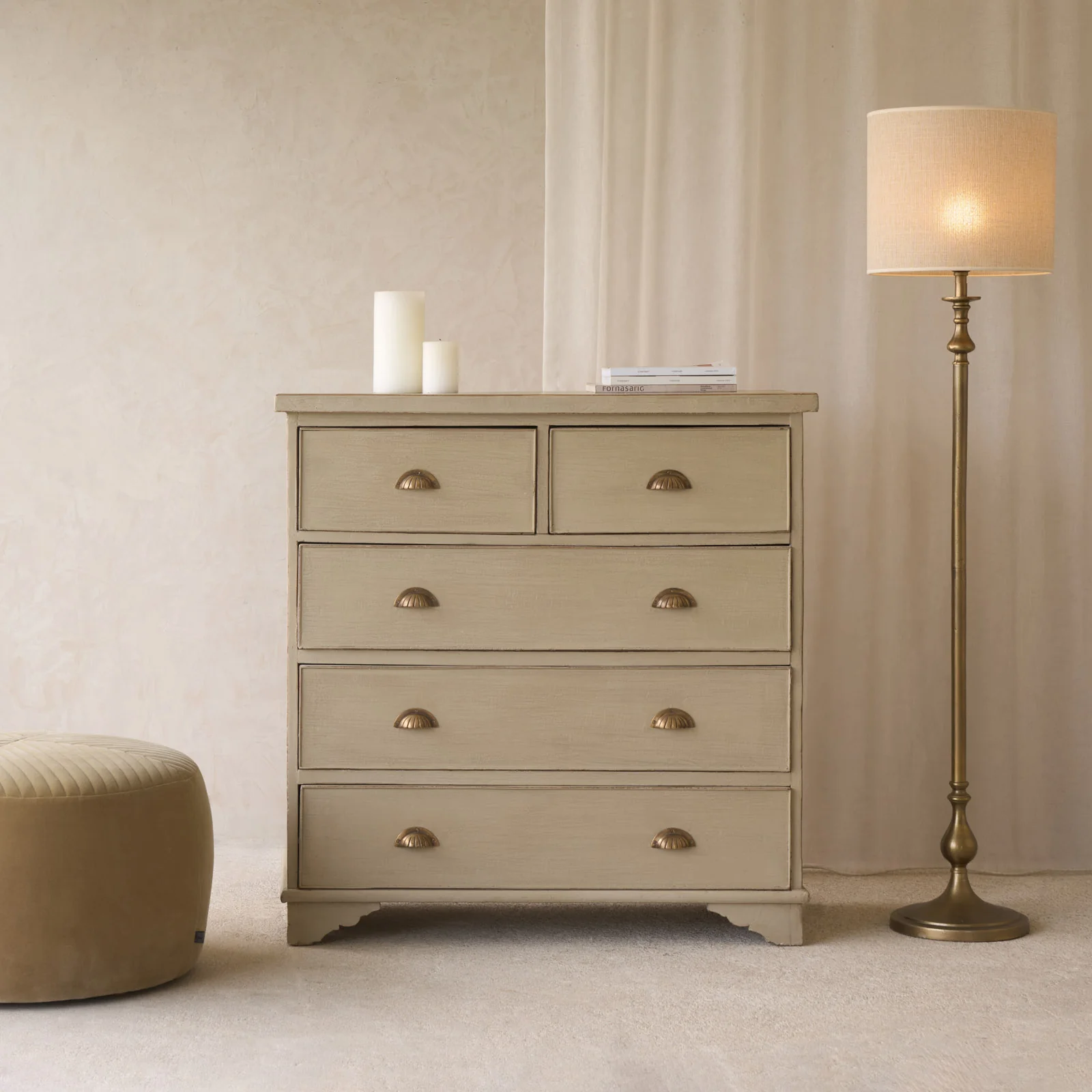 Secure Vintage Chest of Drawers Linen Carefully Designed