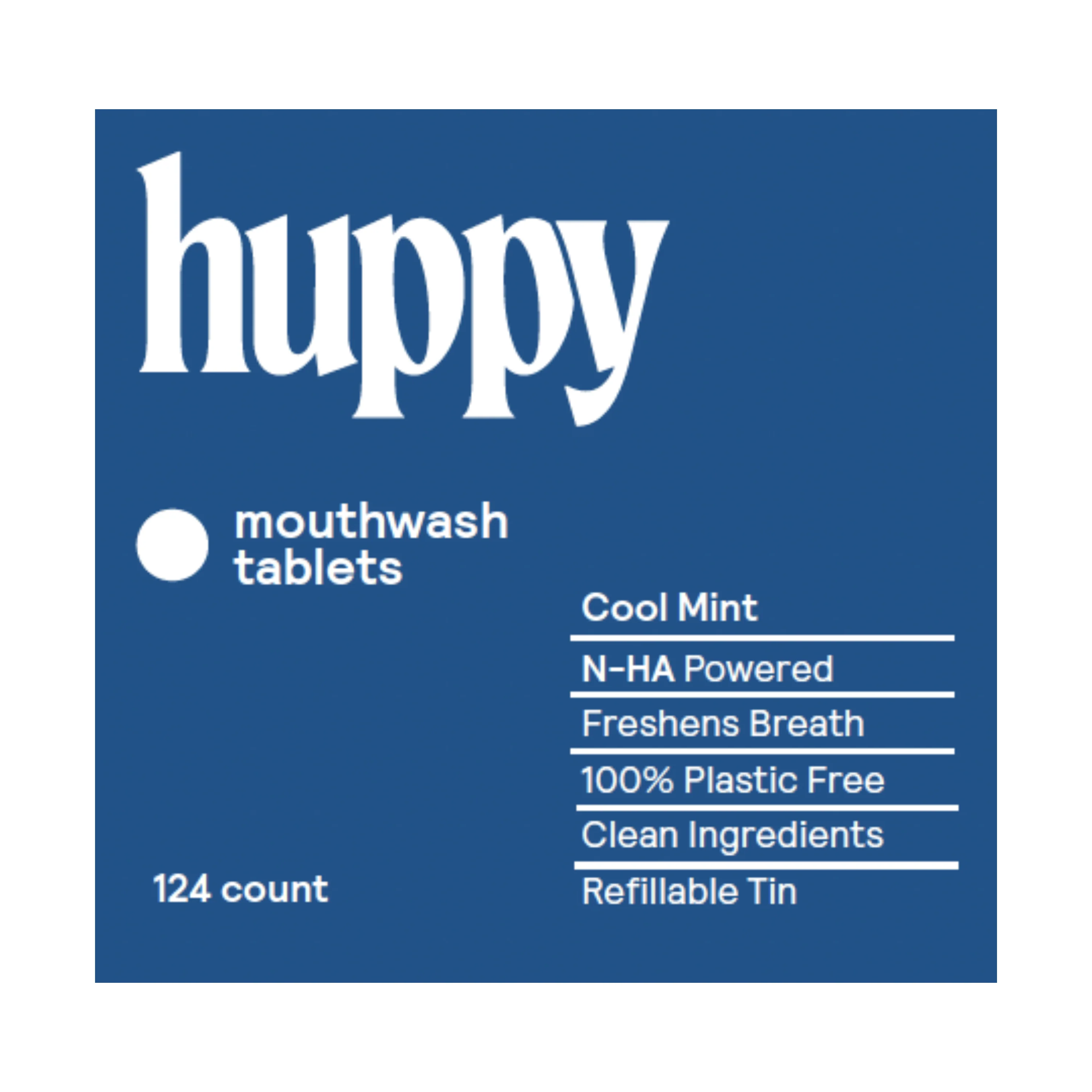Proven Huppy Mouthwash Tablets Selected