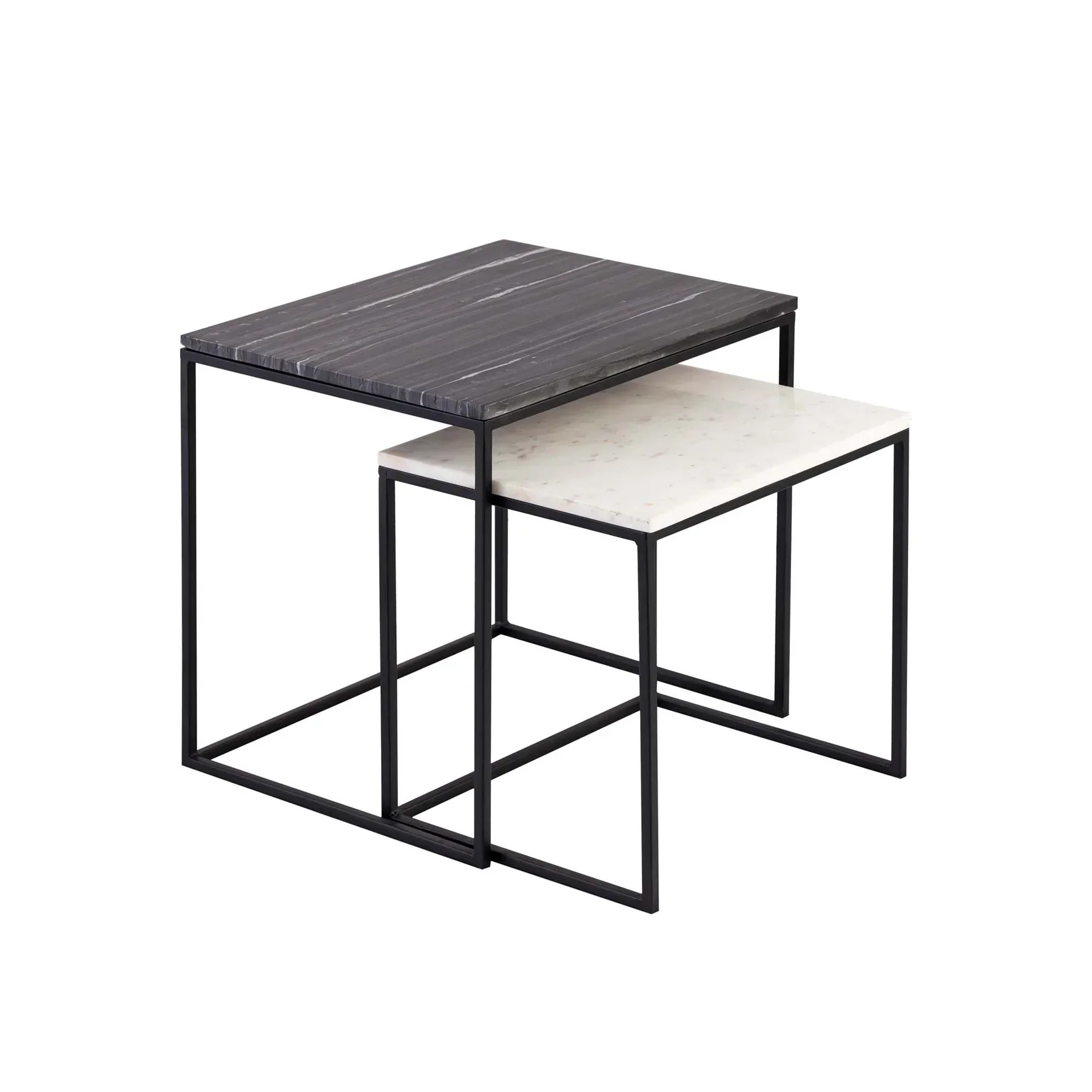Sophisticated Dharma Nesting Tables Set of 2 Relaxed